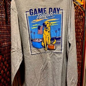 Gray XL man’s long sleeve Tshirt.